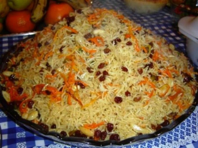 kabuli pulao - balochistan food to eat in pakistan