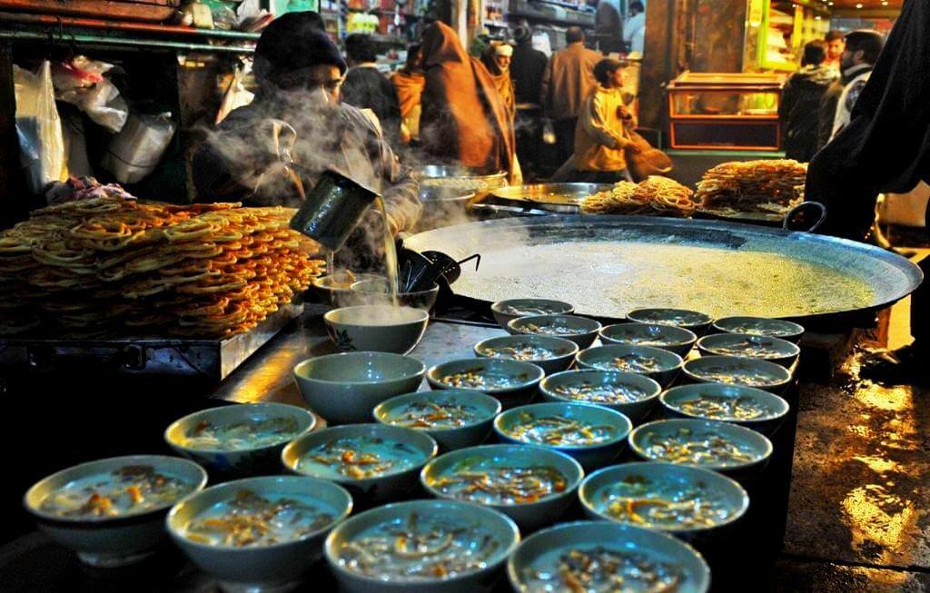 dud jalebi - lahore food pakistan