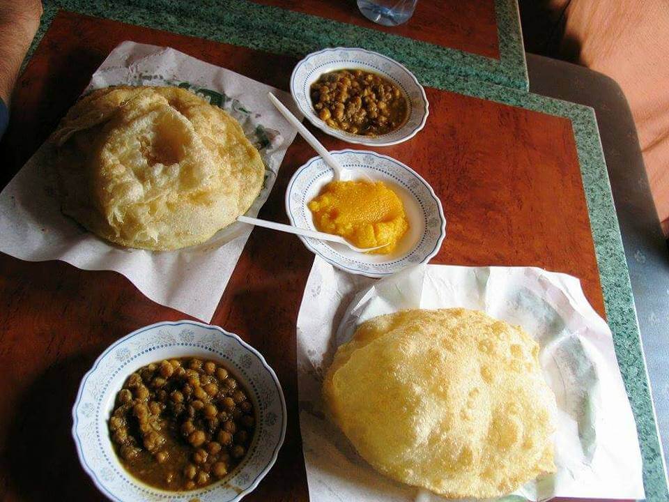 halwa puri - famous food places of lahore