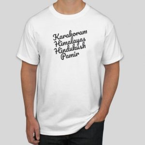 T Shirt - Mountain Ranges