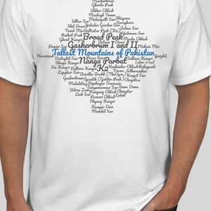 T Shirt - Pakistan Mountains