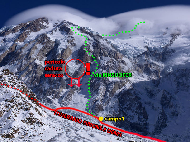 climbing routes on nanga parbat