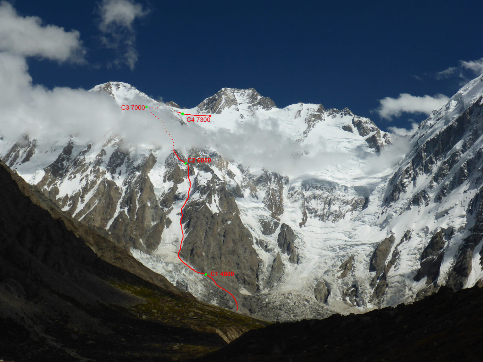 Climbing Routes on Nanga Parbat - Pakistan Travel Blog