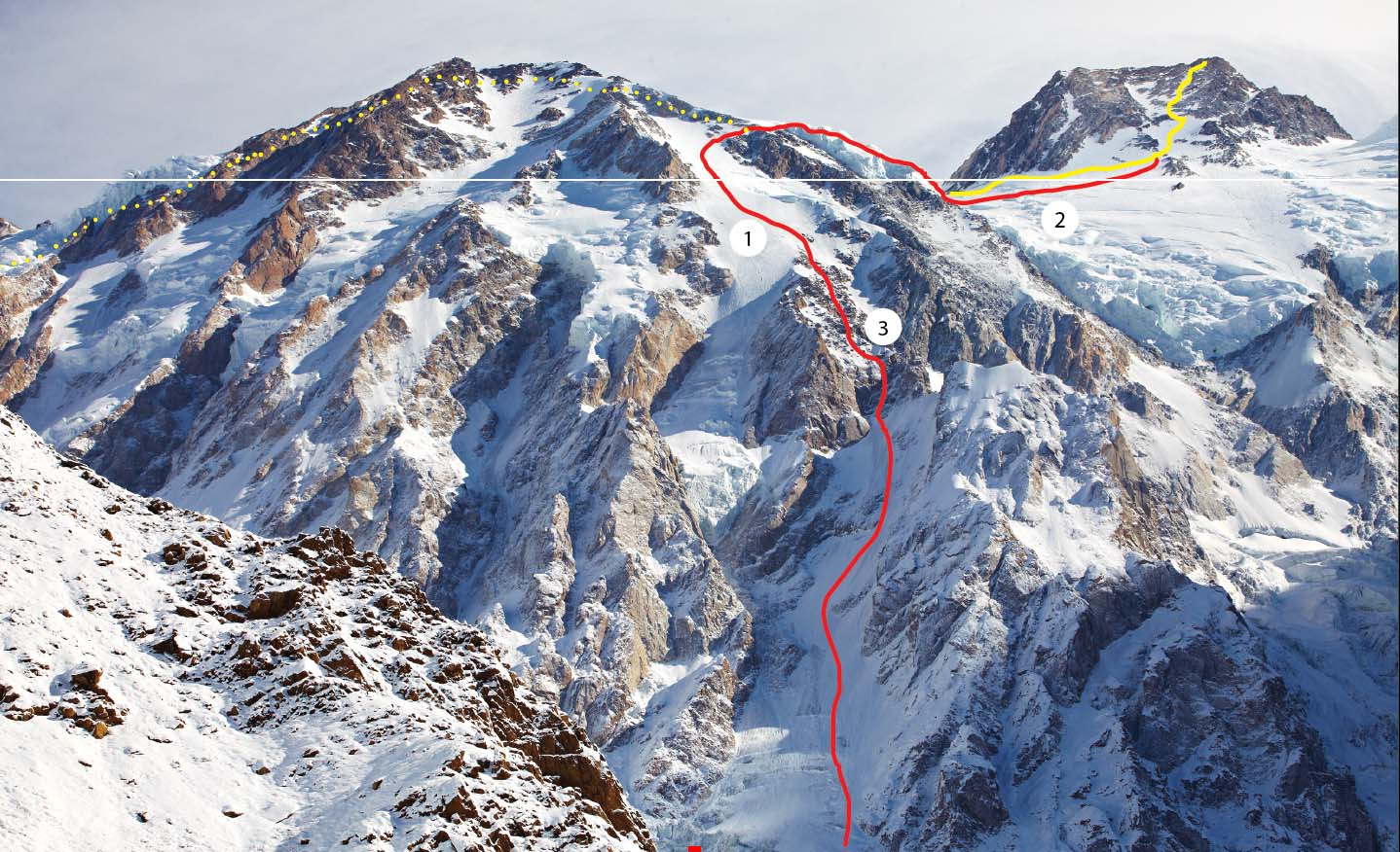 climbing routes on nanga parbat